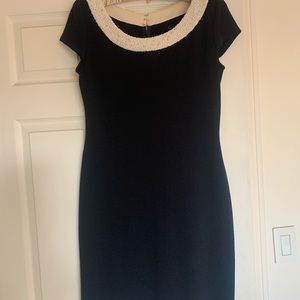 St John knit mid length dress